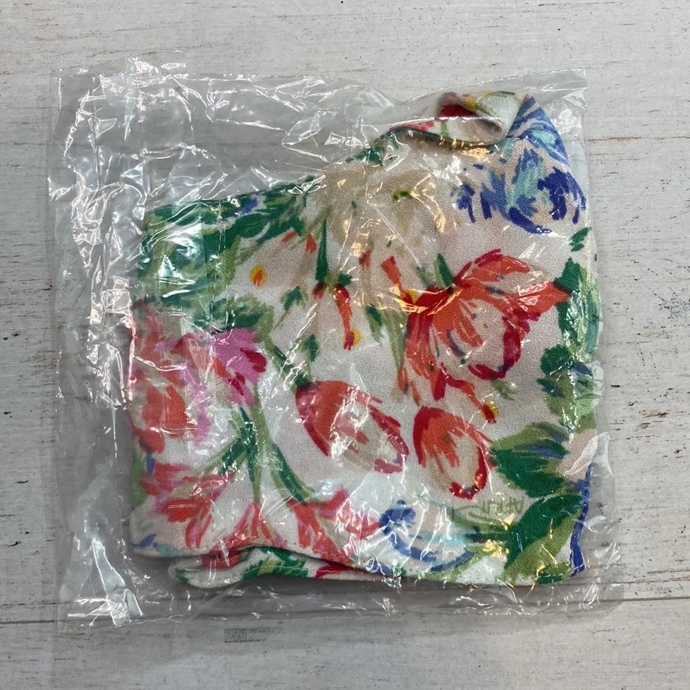 AFRM Floral Print Face Mask